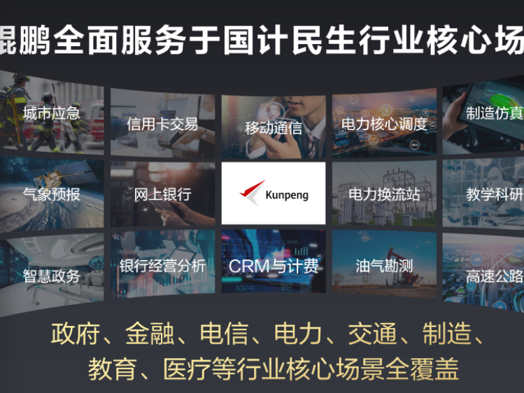 鲲鹏产业生态稳步发展 全面服务于国计民生行业核心场景