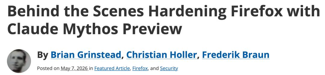 Firefox 凭 Claude Mythos Preview 一月修复 423 个安全漏洞-第3张图片-世界杯直播-世界杯直播观看-官方最新链接-V3.6.9